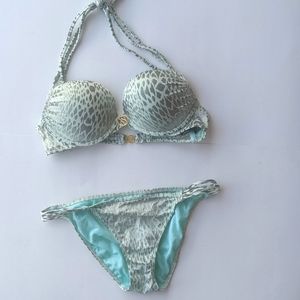 Victoria's Secret bombshell   bikini  34b/bottoms medium